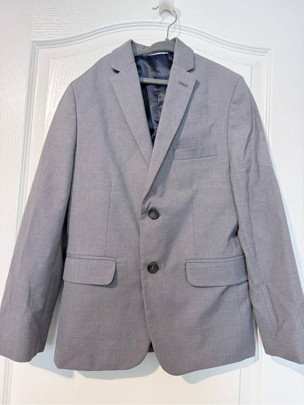 IZOD Boys Gray 2-Piece Suit Size 10 Regular Blazer & Dress Pants